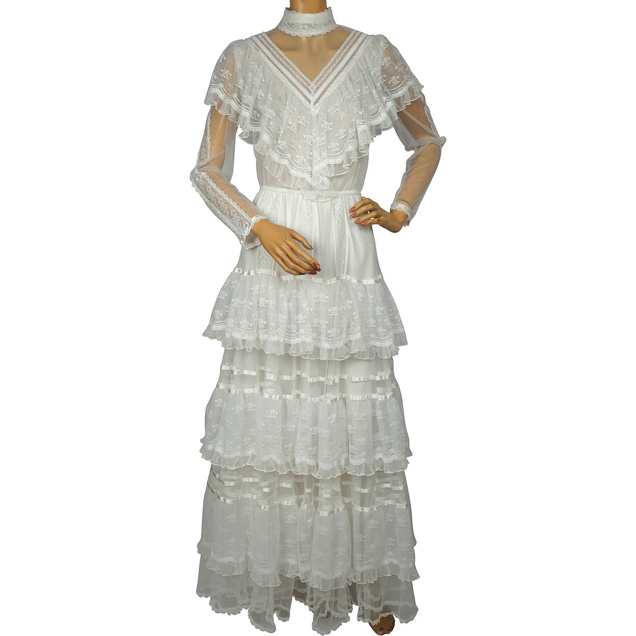 Vintage 1980s Gunne Sax Wedding Dress ...